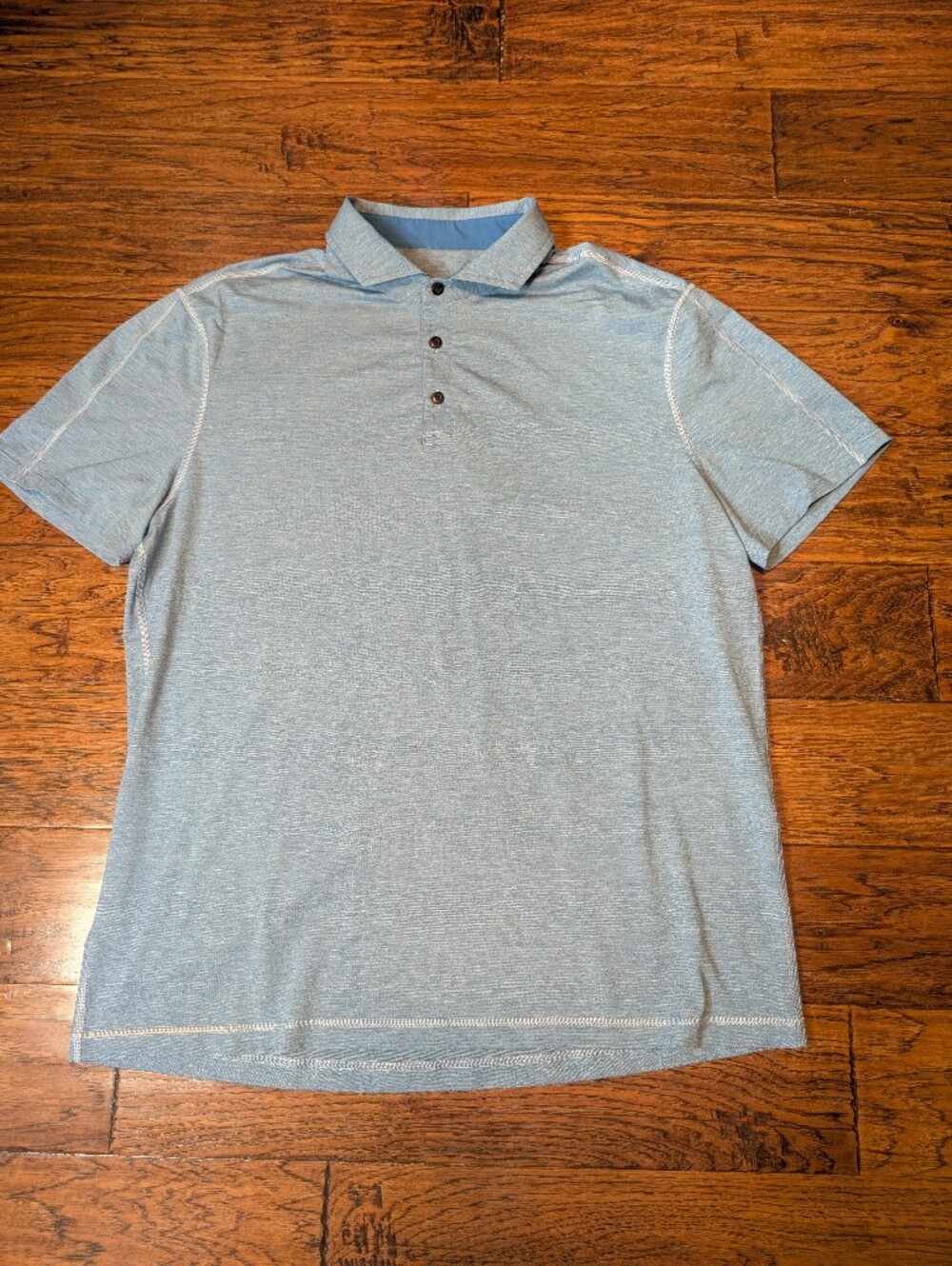Lululemon Men's Polo Tshirt in Blue